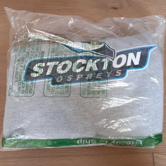 Stockton Ospreys - New Medium Heather Grey Sweatshirt - Picture 3 of 6